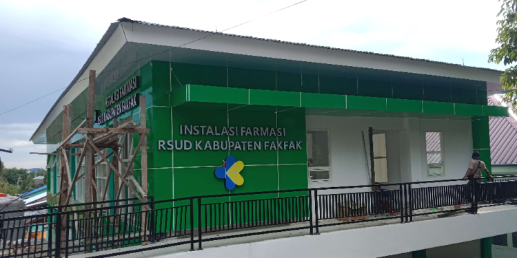 Gudang Farmasi RSUD Fakfak Selesai Dibangun Sesuai Standar