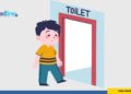 Hukum Benda Jatuh di Kloset Toilet