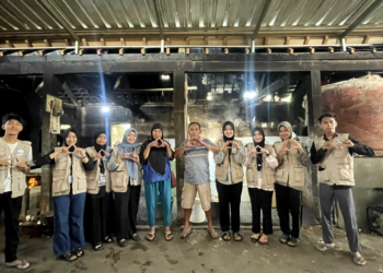 Mahasiswa KKN Tematik Universitas Alma Ata Kelompok 25 Kunjungan Ke UMKM Produksi Tahu