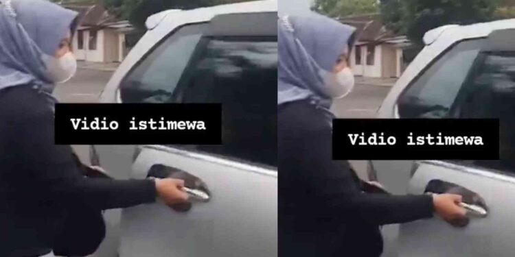 moment kepala SMP n 7 mojokerto Jawa Timur enggan berkomentar kepada media usai dimintai keterangan oleh Polres Gunungkidul