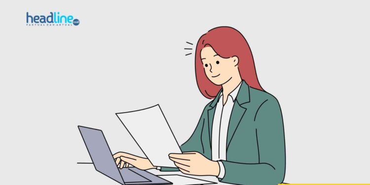 Ilustrasi Gambar Bekerja