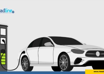 Ilustrasi Gambar Mobil Listrik