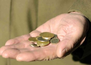 Ilustrasi Gambar pengemis