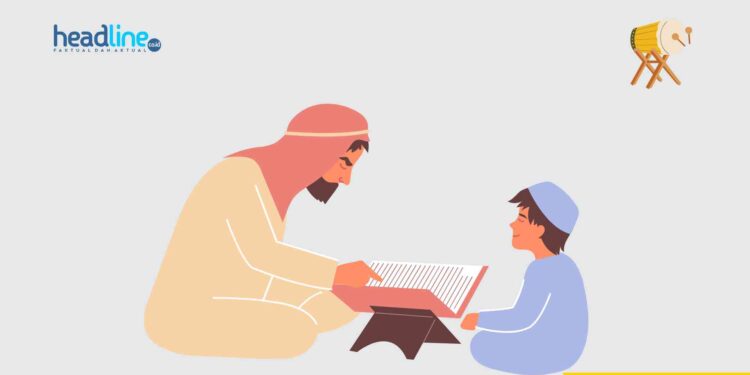 Ilustrasi gambar Sholawat Nariyah