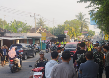 Polisi Amankan Lokasi dugaan Tawuran di Jalan Parangtritis Bantul