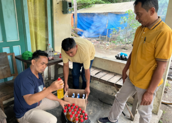 Polres Bantul mengamankan miras di Bantul