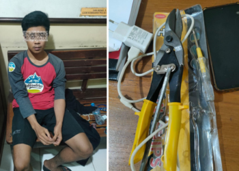 Warga Trimulyo Bantul Tangkap Terduga Pelaku Curat, Polisi Amankan Barang Bukti