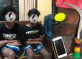 Dua remaja asal Bantul, diamankan warga Salakan, Bangunjiwo, usai terjatuh dari motor dan kedapatan membawa celurit