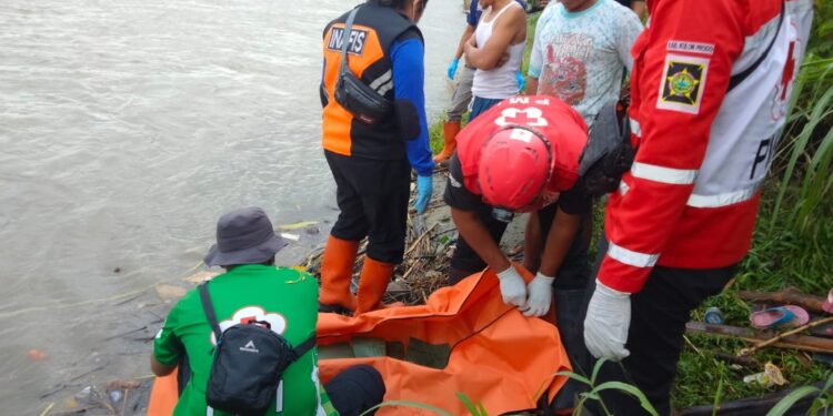 Evakuasi Penemuan Mayat Bayi di Sungai Progo