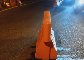 Honda Beat Tabrak Pembatas Jalan di Jetis, Pengendara Alami Cedera Kepala