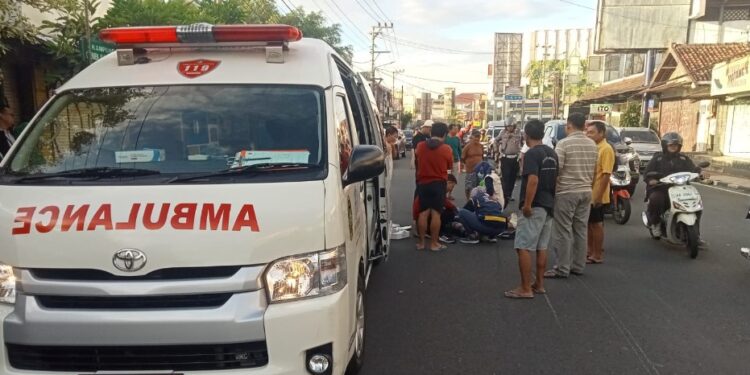 Kecelakaan di Jalan Mataram Jogja