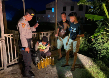 Polisi Sita Minuman Keras di Bantul
