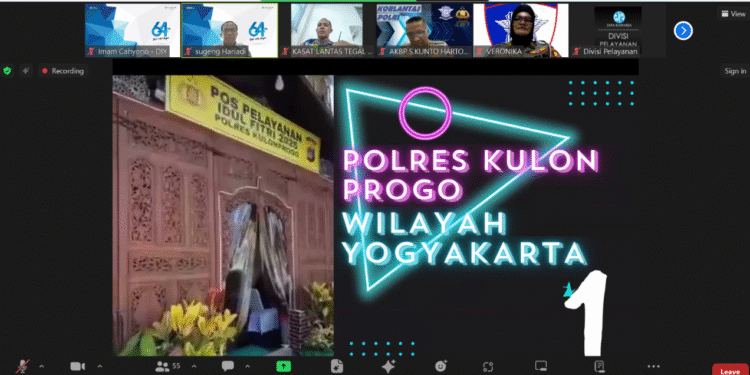 Posyan Temon Sabet Juara 1 tingkat nasional dalam Penilaian Pos Pelayanan Terpadu Idul Fitri 2025