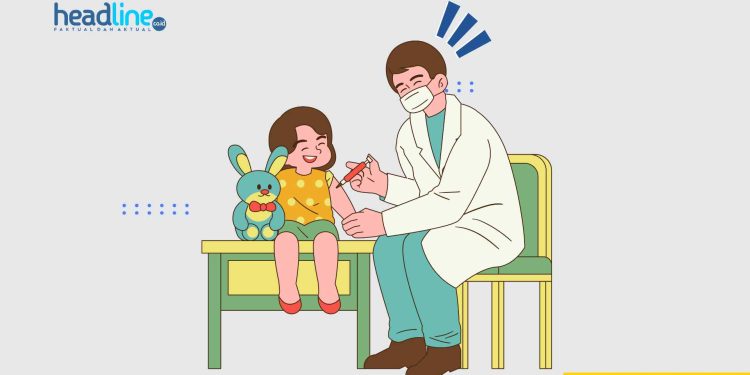 Ilustrasi Gambar Imunisasi