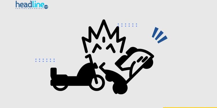 Ilustrasi gambar kecelakaan