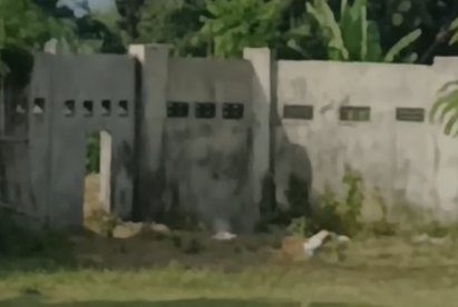 Lokasi peledakan granat oleh Tim Gegana Polda DIY