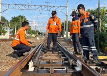 PT KAI Daop 6 Yogyakarta melaksanakan kegiatan Manajemen Safety Walkthrough