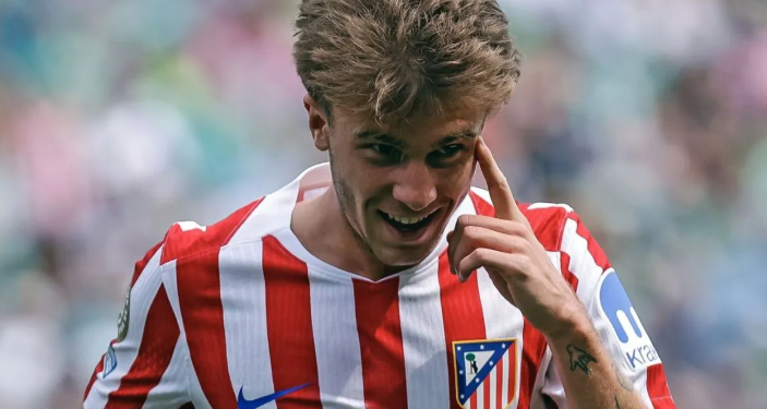 Pemain Atletico Madrid Pablo Barrios