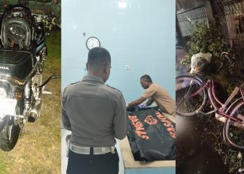 Polisi Melakukan Evakuasi Korban Kecelakaan di Waters Kulon Progo