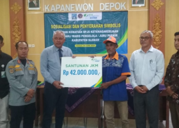 Haru di Depok Sleman: Juru Parkir Dapat Santunan, Forum Baru Diresmikan