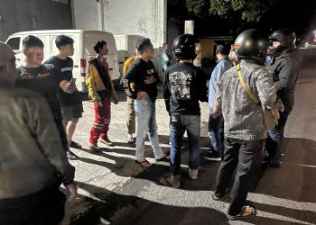 Warga Bangunjiwo Kasihan BantulMengamankan Remaja Diduga Hendak Melakukan Tawuran