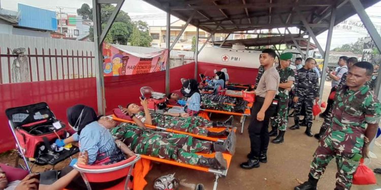 Solidaritas Mengalir di Merauke: Ratusan Orang Ikut Donor Darah Peringati Hari Donor Darah Sedunia