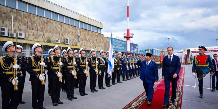 Prabowo Disambut Meriah di St. Petersburg, Babak Baru Diplomasi Indonesia-Rusia Dimulai