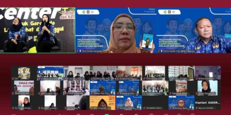 Kader Posyandu Gorontalo Masuki Era Digital, Dinkes Provinsi Fasilitasi Pelatihan Berbasis LMS Kemenkes