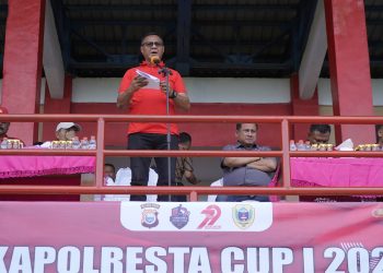 Gairahkan Semangat Sportivitas, Wali Kota Tidore Buka Turnamen Kapolresta Cup I 2025