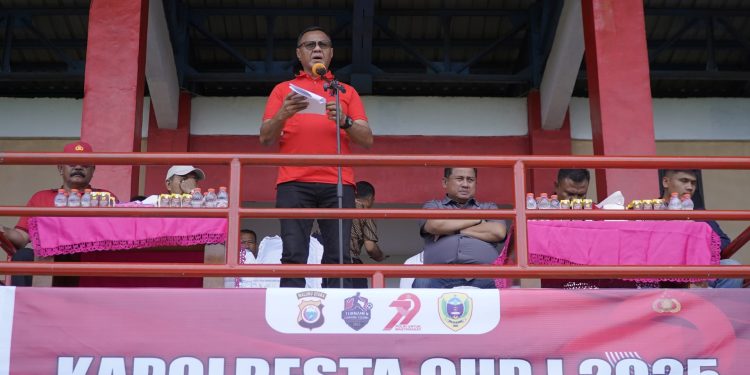 Gairahkan Semangat Sportivitas, Wali Kota Tidore Buka Turnamen Kapolresta Cup I 2025