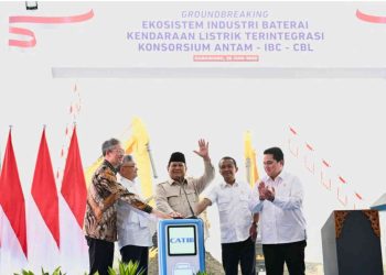 Presiden Prabowo Resmikan Proyek Baterai Terintegrasi Terbesar se-Asia Tenggara: Langkah Nyata Menuju Hilirisasi Nasional