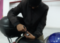 Ilustrasi gambar pencurian motor