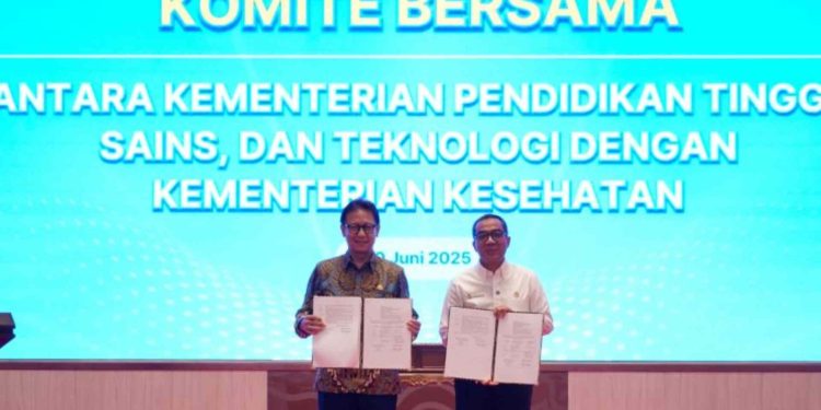 KOMBERS Resmi Diluncurkan, Kemenkes dan Kemendiktisaintek Satukan Langkah Perkuat Layanan Kesehatan Nasional