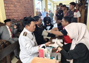 Forkopimda Seruyan Kompak Donor Darah, Rayakan Hari Bhayangkara dengan Aksi Kemanusiaan