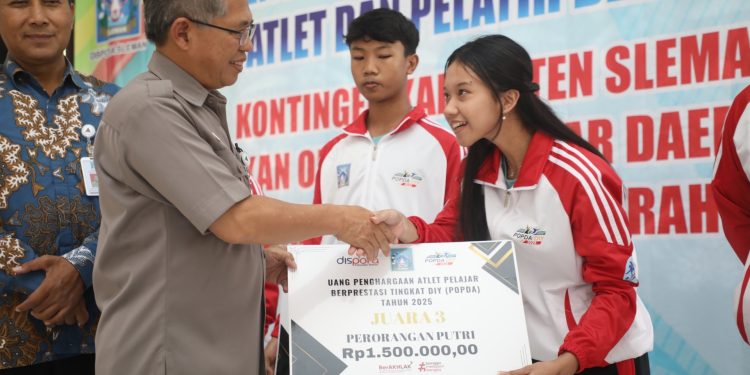 Atlet Pelajar Sleman Raih 259 Medali di Popda DIY 2025, Pemkab Beri Penghargaan