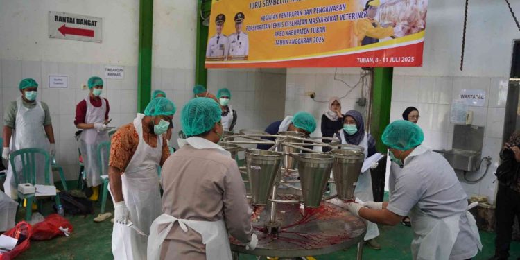 DKP2P Tuban Gelar Uji Kompetensi Juleha: Wujudkan Daging Unggas Halal dan Profesional