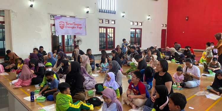 Anak-Anak Berkreasi Lewat Ecoprint: Rayakan Hari Anak Nasional dengan Semangat Inklusivitas di Palangka Raya