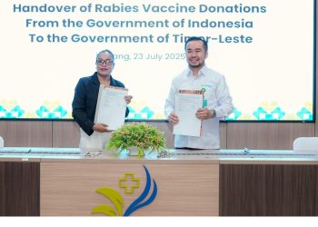 Indonesia Kirim 2.000 Vial Vaksin Rabies ke Timor-Leste, Tunjukkan Solidaritas Kesehatan Lintas Batas