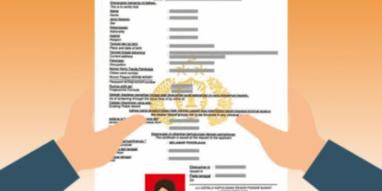 Ilustrasi Gambar SKCK