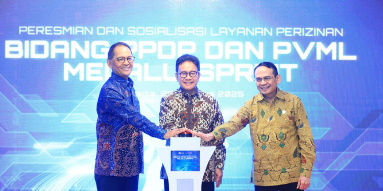 Peresmian layanan SPRINT untuk PPDP dan PVML OJK