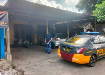 Polisi Melakukan Penyelidikan Dugaan Penganiayaan di selatan Jembatan Winongo, Tirtonirmolo, Kasihan Bantul