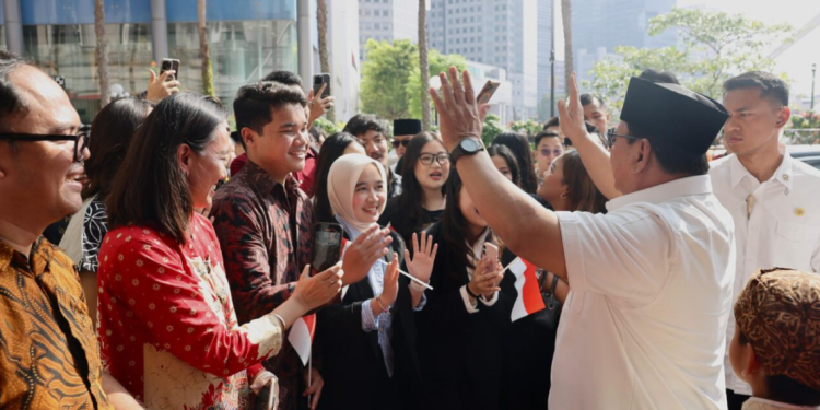 Presiden Prabowo tiba di Hotel di Singapura