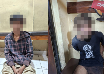 Terduga pelaku yang sempat viral di media sosial akhirnya diamankan aparat Polsek Umbulharjo