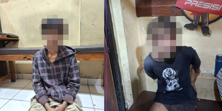 Terduga pelaku yang sempat viral di media sosial akhirnya diamankan aparat Polsek Umbulharjo