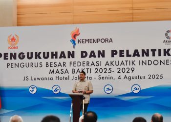 Menuju Olimpiade 2028, Menpora Dito Dorong PB FAI Ukir Sejarah Baru di Akuatik