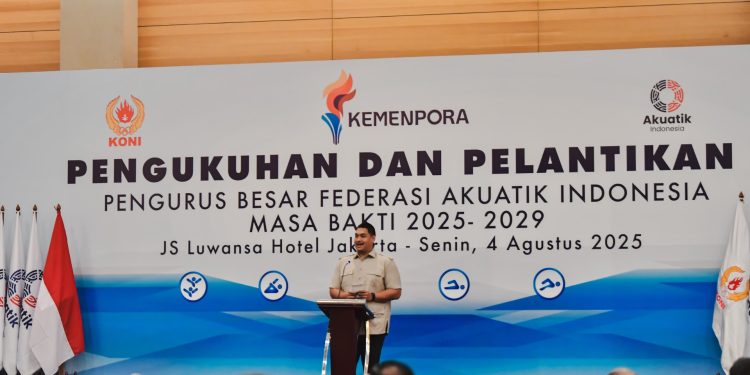 Menuju Olimpiade 2028, Menpora Dito Dorong PB FAI Ukir Sejarah Baru di Akuatik