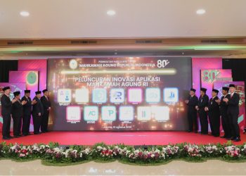 Mahkamah Agung Rayakan HUT ke-80, Luncurkan 13 Inovasi Digital Peradilan