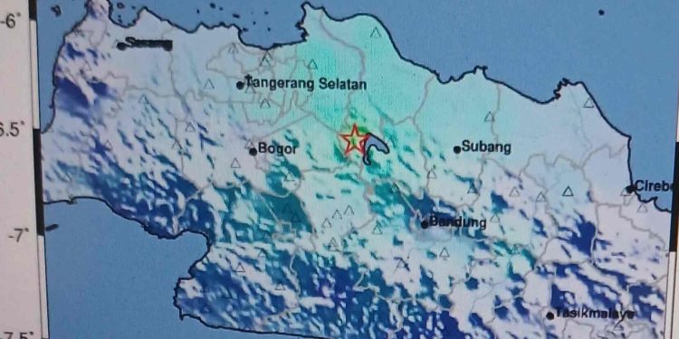 Gempa 4,7 Guncang Bekasi, Dipicu Aktivitas Sesar Citarum