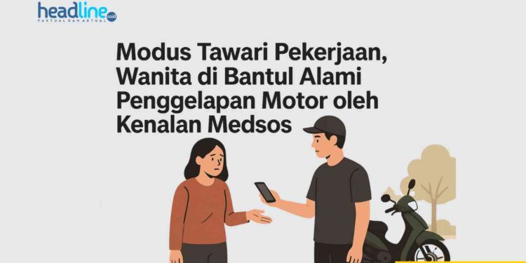 Polres Bantul Selidiki Kasus Penggelapan Motor dengan Modus Rekrutmen Kerja