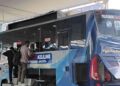 Situasi layanan samsat keliling Jakarta Selatan di Polda Metro Jaya